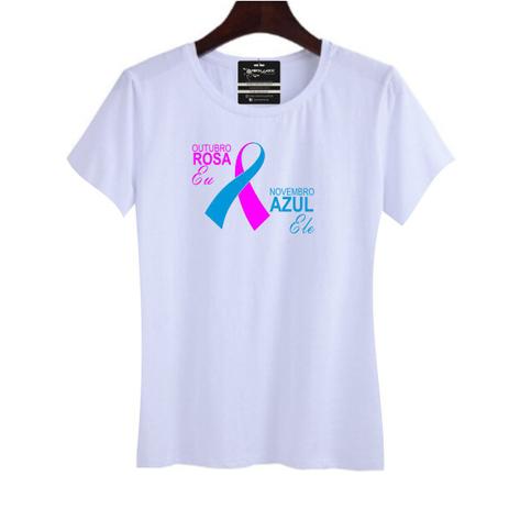 camisa outubro rosa feminina