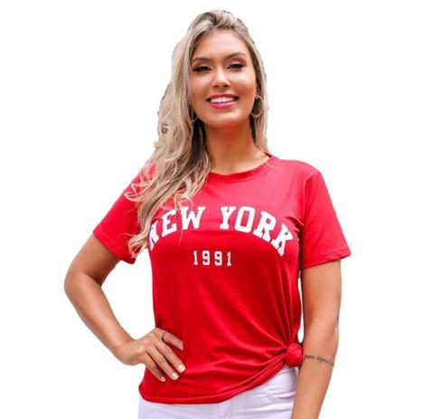 t shirt new york feminina