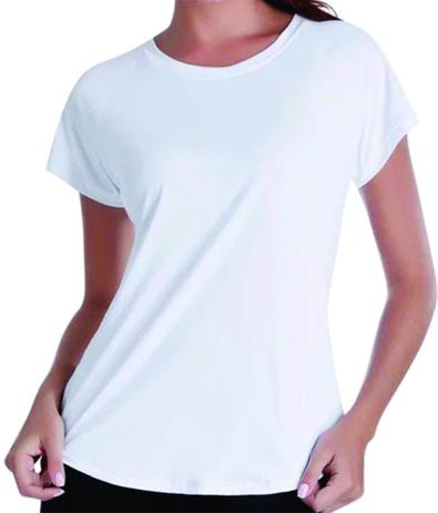 camiseta feminina basica branca