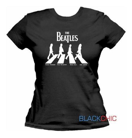 blusa dos beatles feminina