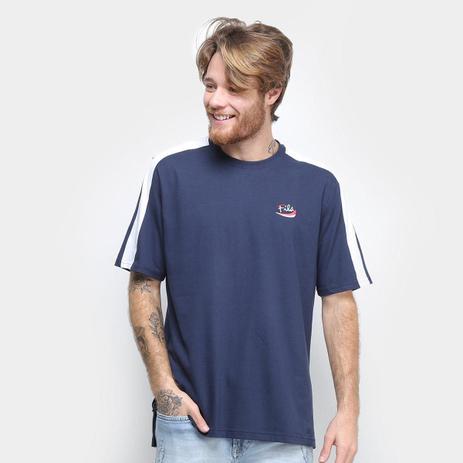 Camiseta Fila Faixa Masculina - Camisa e Camiseta Esportiva - Magazine Luiza