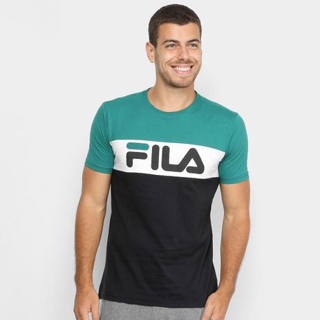 Camiseta Fila Letter Colors Masculina - Camisa e Camiseta Esportiva - Magazine Luiza