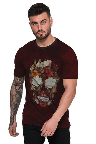 camiseta floral