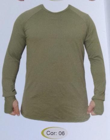 camisa poliester e elastano