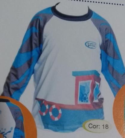 camiseta poliester e elastano