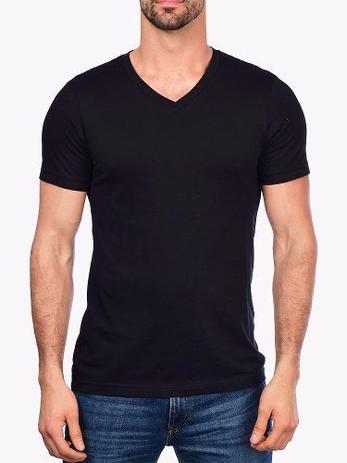 blusa bordada preta