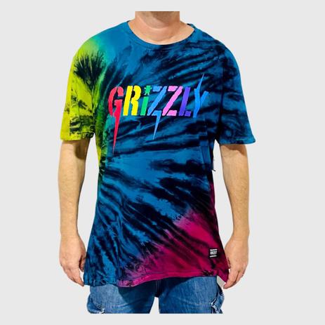 blusa grizzly tie dye
