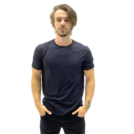 camiseta canelada masculina hering