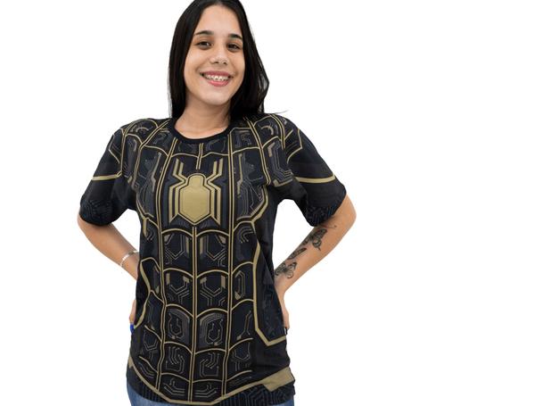 blusa homem aranha piticas