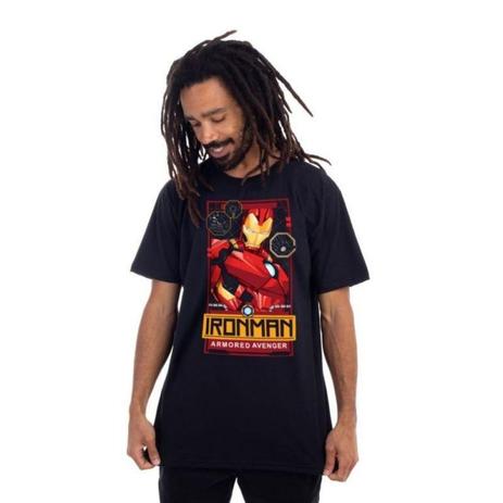 camiseta marvel masculina piticas