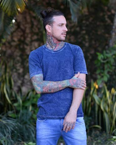 blusa indigo