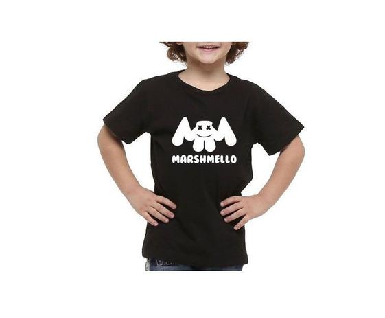 camiseta dj marshmello infantil