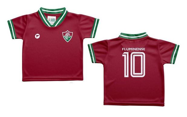 Camiseta Infantil Fluminense Oficial - Torcida Baby Menor preço em Camiseta Infantil Fluminense Oficial - Torcida Baby