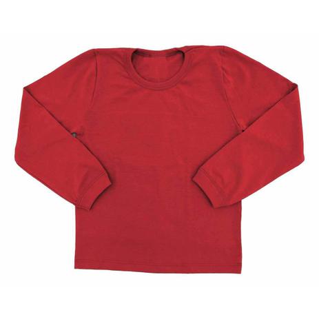 camisa manga longa infantil
