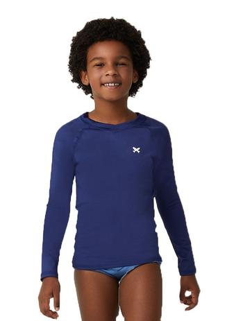 camiseta manga longa infantil hering