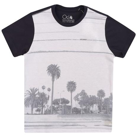 Camiseta Infantil Masculino Manga Curta Coqueiros - Ogochi Menor preço em Camiseta Infantil Masculino Manga Curta Coqueiros - Ogochi