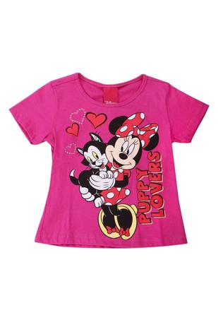 camiseta com estampa da minnie