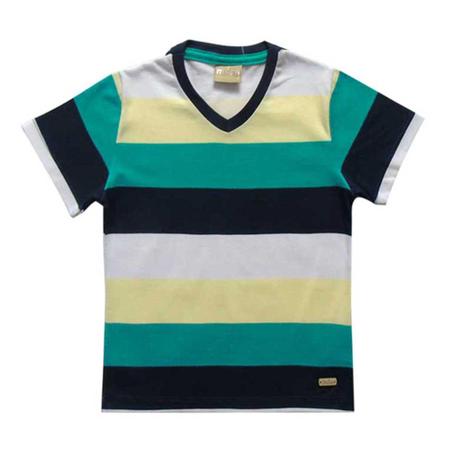 camiseta infantil menino manga curta listrada milon Menor preço em camiseta infantil menino manga curta listrada milon