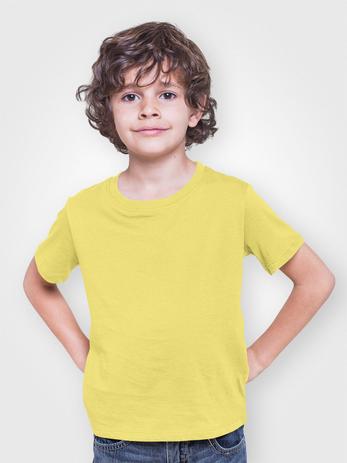 Camisa Infantil Amarela