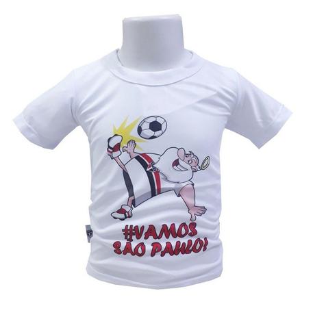 Camiseta Infantil São Paulo Mascote Branca Oficial - Revedor é boa?