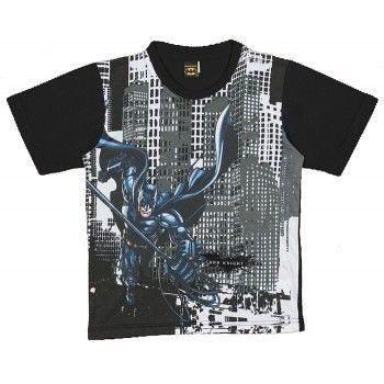 Camiseta Infantil Tip Top Batman Preta Menor preço em Camiseta Infantil Tip Top Batman Preta