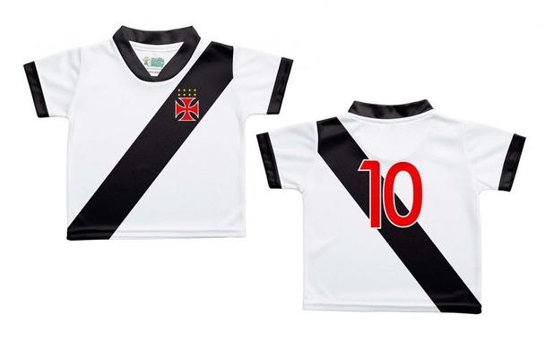 Camiseta Infantil Vasco Branca - Torcida Baby Menor preço em Camiseta Infantil Vasco Branca - Torcida Baby