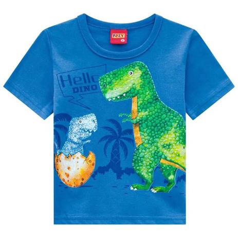 camiseta azul royal infantil