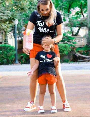 blusa mae e filhas