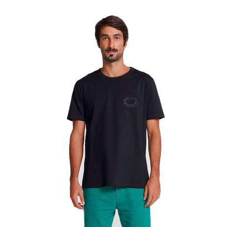 Menor preço em Camiseta Manga Curta Masculina Com Bordado - hering