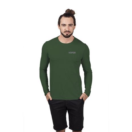 Camiseta Manga Longa Masculina Proteção Solar FPU50+ Vopen - Camisa Térmica  - Magazine Luiza