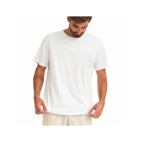 camiseta basica branca masculina