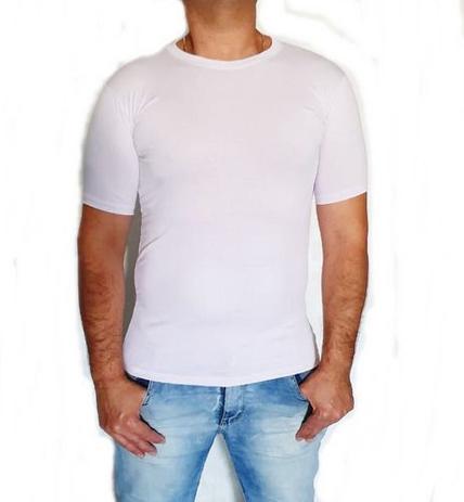 camiseta lisa slim fit