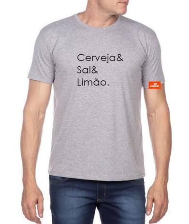 camiseta estampa cerveja