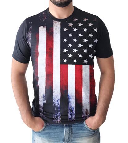camiseta dos estados unidos masculina