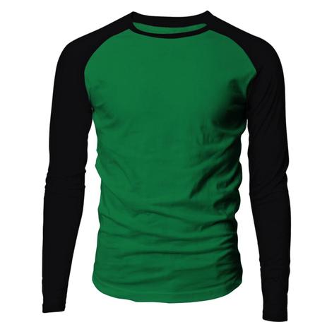 camiseta manga preta