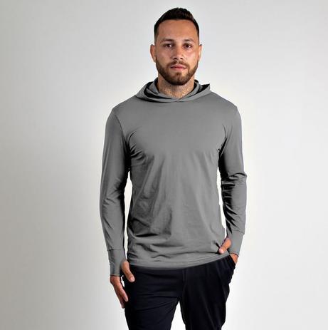 camisa termica com capuz