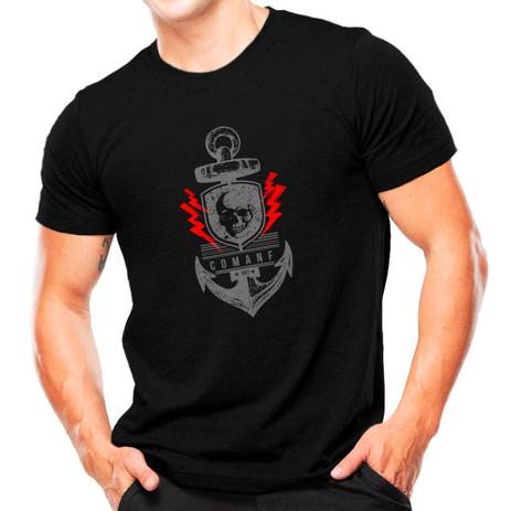 Camiseta Militar Estampada Comandos Anfíbios - Preta tamanho GG - Mundo do militar Menor preço em Camiseta Militar Estampada Comandos Anfíbios - Preta tamanho GG - Mundo do militar
