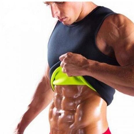 Camiseta Modeladora Masculina Cinta Redutora Térmica Shaper Regata Hot - Mundo Thata Menor preço em Camiseta Modeladora Masculina Cinta Redutora Térmica Shaper Regata Hot - Mundo Thata