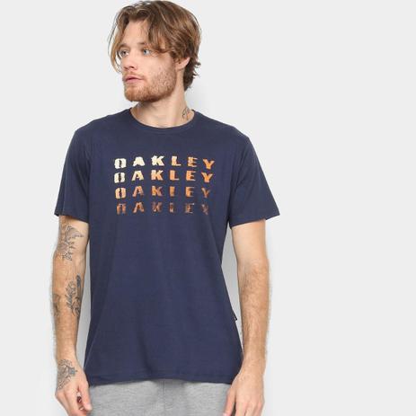 Camiseta Oakley Mod Bark Fresh Masculina Menor preço em Camiseta Oakley Mod Bark Fresh Masculina
