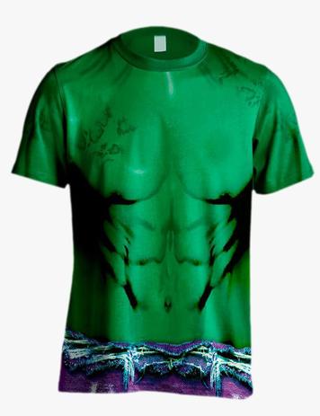 blusa personalizada do hulk