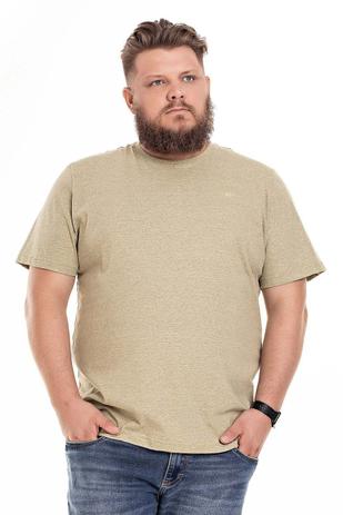 camiseta básica plus size masculina