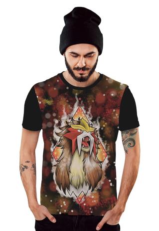 camiseta pokemon feminina