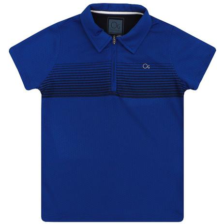 Camiseta Polo Infantil Masculino Manga Curta com Listra - Ogochi Menor preço em Camiseta Polo Infantil Masculino Manga Curta com Listra - Ogochi
