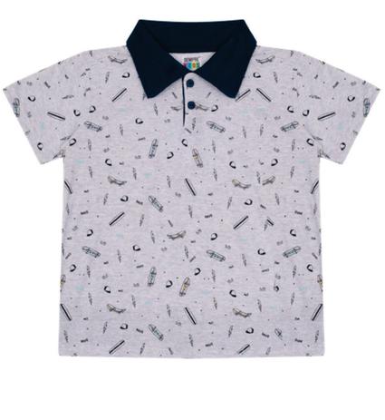 camisetas polo estampadas
