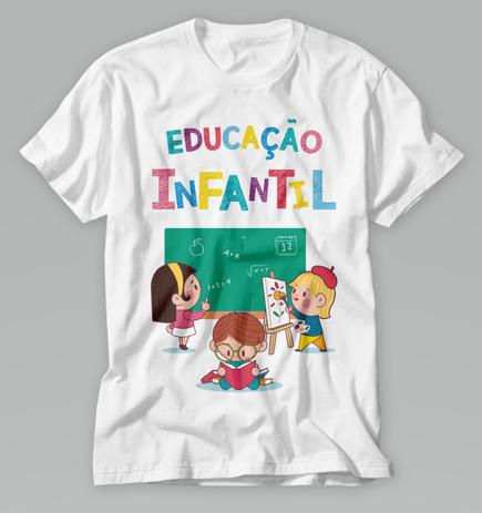 camiseta para professores personalizada