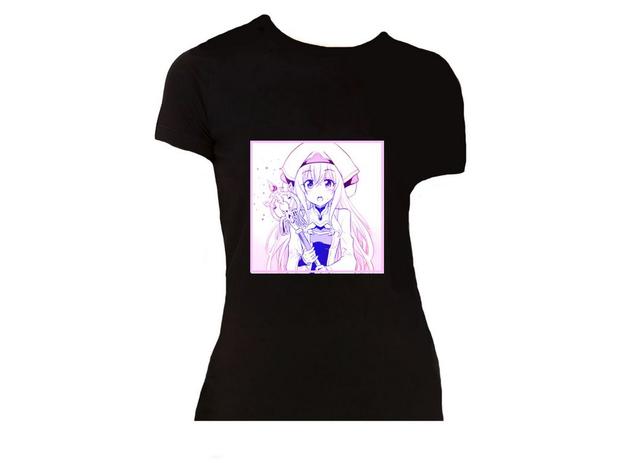estampa para camisa preta