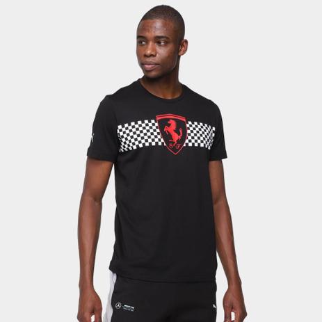 camiseta puma ferrari masculina