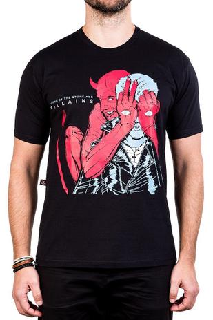 Camiseta Queens Of The Stone Age Feminina Camiseta Queens Of The Stone Age Villains Estampa Frente E Costas Bandalheira Camiseta Masculina Magazine Luiza