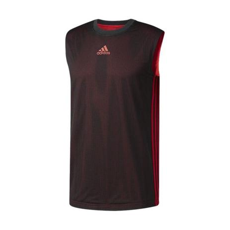 Menor preço em Camiseta Regata adidas Basket Reversível 2 Em 1 Dupla Face