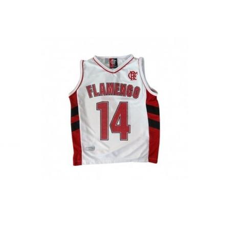 camisa basquete flamengo infantil